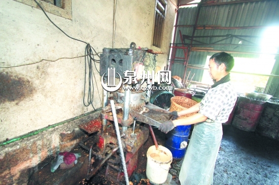 黑作坊環境堪憂